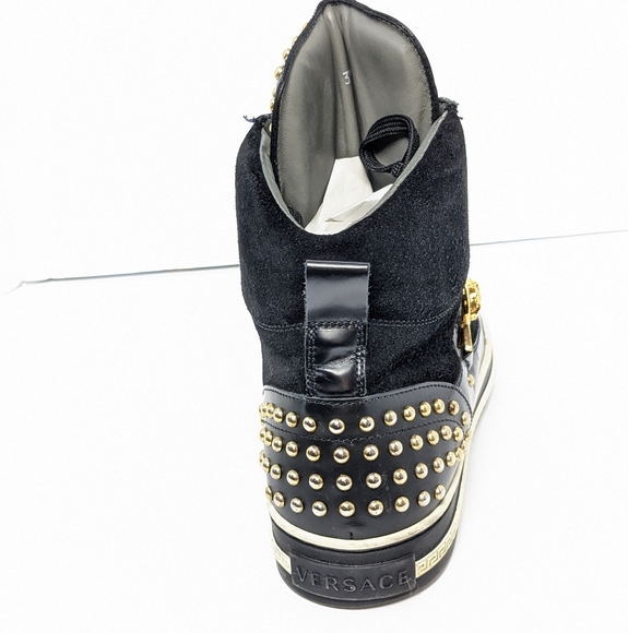 Versace studded high top sneakers - Picture 12 of 16